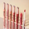 Imposta vendita calda 6 colori labbra trucco rossetto lucidalabbra lunga durata umidità rossetto cosmetico labbra rosse rossetto opaco impermeabile