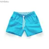 Heren shorts merk Pocket snel droge zwem shorts voor mannen badkleding man zwempak zwembroek stammen zomers baden strand slijtage surfboksers briel240111