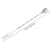 Spoons 304 Stainless Cocktail Mixing Spoon Double Head Swizzle Sticks Accessories For Bar