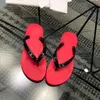 Designer heren en dames slippers zomerse mode plat flip-flops Leisure Hotel Soft Flops Seaside Vacation Strandschoenen Paren Designer schoenen voor zowel mannen als vrouwen