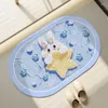 Carpets 2024 Bathroom Entrance Cartoon Daisy Carpet Anti-skid Mat Bedroom Absorbent