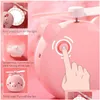 Other Cell Phone Accessories Colorf 2 In 1 Mini Handheld Fans Portable Led Light Beauty Mirror Cartoon Mtifunction Usb Rechargeable Dhxo5