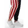 Pantalones para hombres TPJB Estilo para hombre Playa Bandera americana Pantalones Ropa suelta Pantalones Empalme Moda Alta Calidad Masculino Largo