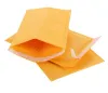 En gros 110/130mm Bubble Mailers Enveloppes rembourrées Emballage Sacs d'expédition Kraft Bubble Mailing Enveloppe Sacs G1168