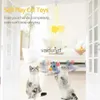 Cat Toys 1/3/5pcs Pet Cat Interactive Toy Elastic Cat Scratch Linia Zaneleżka drzwi Wiszące zabawne zabawki Pet Gra zwiastun