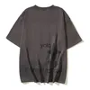 メンズTシャツMeichao Bat Foam Print Tシャツ壊れた惑星男子と女性の100％綿の短袖TシャツStreetwear Hip Hop Tops Teesyolq
