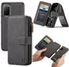 Luxury plånbok lädertelefonfodral för Samsung Galaxy S23 S22 S21 Obs 20 10 stötsäker mjuk TPU -bakslag för iPhone 14 Propro 14p7882475