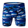 Unterhosen Männer Boxer Camouflage Mid-Long Trunks Shorts Unterwäsche Polyester Männlich Für Sexy Homme Boxershorts Box Höschen