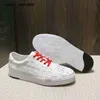 Berluti Zapatos para hombre Playoff Zapatillas de deporte de cuero Berluts Nuevos hombres Calf Diamond Eyelets Transpirable Deportes Scritto Modelado Cepillado Casual Rj