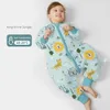 寝袋の赤ちゃんの子供服の製品安全袋子供のためのパジャマの出生漫画幼児幼児睡眠服240111