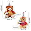 Orso di peluche musicale che canta Figurina di peluche Lenisce San Valentino Compleanno Festa della mamma Regalo per la fidanzata 240111