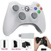 ゲームコントローラーXbox 360/Slim/Elite/Winodow Video Game GamePad Wireless/Wired 2.4G Gaming Controller PC 6-Axis Joystick Dual Vibrationのジョイスティック