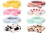 Shower Headband Bowknot Turban Dot Striped Hairbands Coral Fleece Leopard Head Wrap Spa Make Up Hair Band Hair Accessories 29 Desi5877406