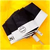 Umbrellas Luxury Matic Sun Rain Folding Designer Umbrella Drop Delivery Home Garden Housekee Organization Gear Dhqcb