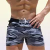 Fashion Beach Shorts for Men Swimshorts Men Board Short per costumi da bagno Camo Grey Print 2020 Nuovi pantaloncini maschili Plus size19031653