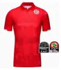 2024 Tunisia maglie da calcio Coppa d'Africa Squadra nazionale Maillot de Tunisie 24 25 MSAKNI HANNIBAL MAALOUL SLITI KHENISSI Casa lontano GK Maglia da calcio da uomo Uniformi