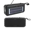 Radio Solar Power Radio Flash Light Multifunctional High Sensitivity USB TF AUX FM bluetooth Speaker Charge Portable Radio Outdoor