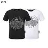 PLEIN BEAR T SHIRT Mens Designer Magliette Abbigliamento di marca Strass PP Teschi Uomo T-SHIRT GIROCOLLO SS SKULL Maglietta Hip Hop Top Tees 16793