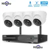 Ip Cameras Hiseeu 1536P 1080P Hd Two-Way O Cctv Security Camera System Kit P 8Ch Nvr Indoor Home Wireless Wifi Video Surveillance Dr Dhjax