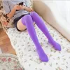 Women Solid Color Cotton Thigh High Over The Knee Stockings for Lady Girls Black White Grey Warm Long Stocking Sexy Medias 240111