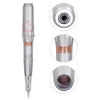 Kvalitet Silver Tattoo Pen Dermograph Permanent Makeup Eyebrow Eyeliner Lip Pen Beauty Tattoo Machine med 5 nivåer hastighet 240112