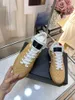 ss24 Vendita calda Sneakers con elementi color block Scarpe eleganti in tessuto di velluto di cotone per panda taglia 35-40