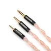 Accessories NiceHCK GCT5 Earbud Replace Wire 5N OCC Earphone Upgrade Earhook Cable 3.5/2.5/4.4mm MMCX/QDC/0.78mm 2Pin For M5 Aurora OH2 IEM