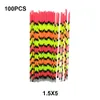 100 조각 낚시 수직 부표 변동성 고감도 긴 꼬리 동사 태클 드리프트 수상 스포츠 튜브 240112