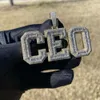 Hip Hop Ronde Cut Lab Grown Diamanten Hanger Handgemaakte Iced Out Charmante Diamanten Fabrikant Fijne Sieraden