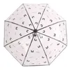 Paraplyer panda paraply regn transparent kreativt paraply vindtät parasol paragua söt djur automatisk paraply parapluie transparent yq240112