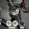 Ailang Straight Double Flying Wheel Futle Automatic Mechnetok Men 's Watch