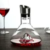 Dekanter wina 15L Kreatywne przezroczyste wzór lodowej lodowej