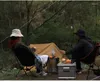 Zelte und Unterstände, Outdoor-Camping-Windschutzscheibe, tragbar, faltbar, winddicht, Zelt, Grilltuch, Picknick-Ausrüstung