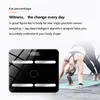 1pc Black/White Bluetooth Smart Body Fat Scale Charging Electronic Scale Body Scale Adult Fat Scale Weighing BMI Analyzer 240112