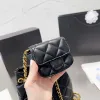 Luxury Evening Shoulder Bags Designer Backpack Women's Backpacks 2pcs Set Cross Body Purses Card Holder Quilted Genuine Leather Mini Handbags Chain Bag