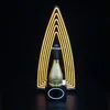 Glow Bar Champagne Wine Bottle Glorifier Display VIP Presenter för Night Club Lounge Party Decoration DF240112