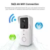 5G 24G WiFi Video Doorbell 1080P Tuya Smart Outdoor Wireless Intercom Waterproof Camera with ACDC Power Supply 240111