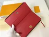 wholesale classic ladies long leather wallet for women multicolor coin purse card holder package Organizer wallet ladie zipper wallets pocket 61269