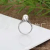 Desginer david yuma Jewelry Pearl Ring Popular Button Thread Fashion Four Claw New Style