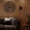 Horloges murales acrylique horloge islamique 30cm musulman décor à la maison calligraphie décoration art intérieur durable