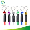 Smoking pipes Hot selling 60mm metal pipe battery design keychain metal pipe smoking accessories