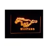 LED Neon znak Mustang Wall Light Decor Up Bedroom Bar Party świąteczne ślub Drop dostawa światła oświetlenia świąteczne dhemp