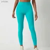 Yoga outfit Yoga outfit Women Back-V Yoga Leggings tränar Scrunch Butt Leggings Träningskläder för kvinnors outfit Fitness Tights Leggings Sport Pant YQ240115