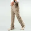 Весенние и осенние уличные быстросохнущие брюки, мужские повседневные быстросохнущие длинные брюки, шорты, съемные альпинистские брюки, мужские брюки