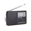 Radio FM AM SW LW TV Full Band Radiomottagare Portable Alarm Clock Digital Memory Function Radio 10 KHZ