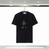 2024 MENS MENSEMENT Designer T-shirt Vêtements de vêtements CHIRTS FEMMES T-shirts Fashion Paint Couple de manches courtes Tee Black Tee Hoodie Loose