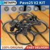 Drones BETAFPV Pavo25 V2 KIT de cadre Pavo 25 FPV sans balais Whoop Quadocopter cadre 2.5 pouces Cinewhoop BWhoop pour Drone de course DJI O3 FPV