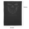 Skull Face Mask Outdoor Riding Mask Ski Skull Half Face Mask Ghost Scarf Multi Use Neck Warmer Winter Plus Cashmere 240112