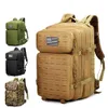 35/45/50L 900D Nylon Vattentät ryggsäck utomhus Militära ryggsäckar Taktisk sportcamping Vandring Trekking Fishing Hunting Bag 240112