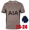 2023 2024 Maddison Son Soccer Jerseys Romero Richarlison Kulusevski 23 24 Van de Ven Bissouma Johnson Tottenham Kit de football Kit Spurs Top Men Kids Set Set Set